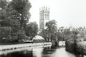 Magdalen College from the Cherwell